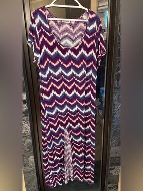 💜 Hot Ginger Chevron Dress 💜